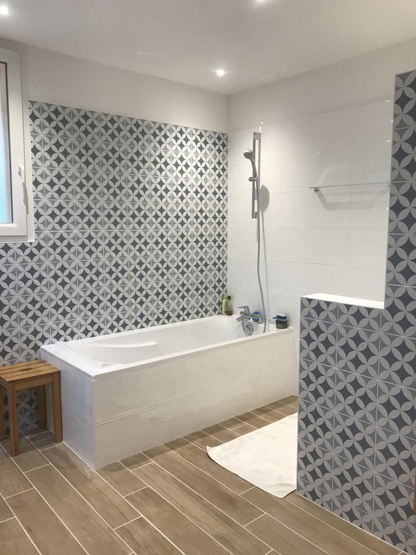 Rénovation totale de salle de bain 
